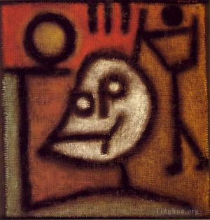 Artist Paul Klee's Work - Death and fire