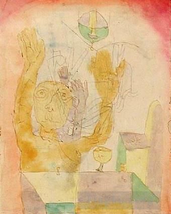 Paul Klee Various Paintings - Enlightenment of two Sectie