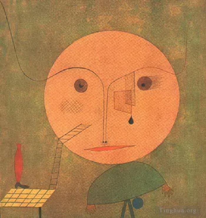 Paul Klee Various Paintings - Error on green