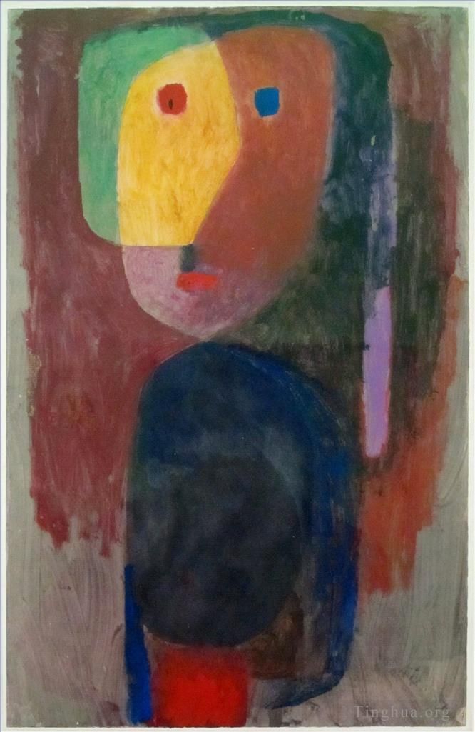 Paul Klee Various Paintings - Evening shows