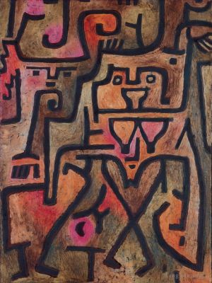 Artist Paul Klee's Work - Forest Witch