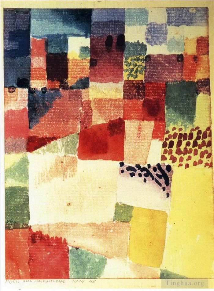 Paul Klee Various Paintings - Hammamet