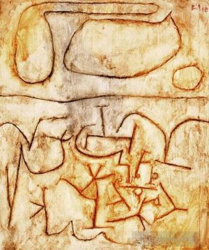 Artist Paul Klee's Work - Historic ground