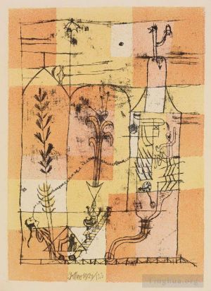 Artist Paul Klee's Work - Hoffmanneske scene