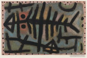 Artist Paul Klee's Work - Mess of fish