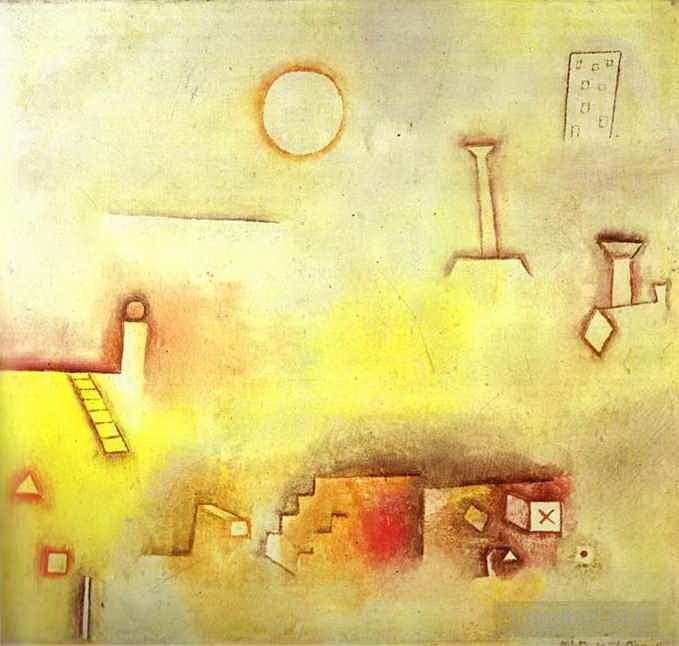 Paul Klee Various Paintings - Reconstructing