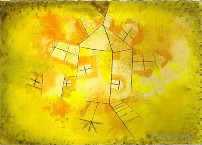 Paul Klee Various Paintings - Revolving House