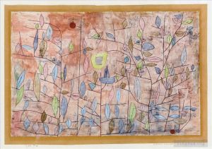 Artist Paul Klee's Work - Sparse foliage