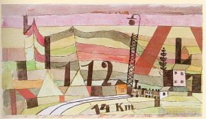 Artist Paul Klee's Work - Station L 112