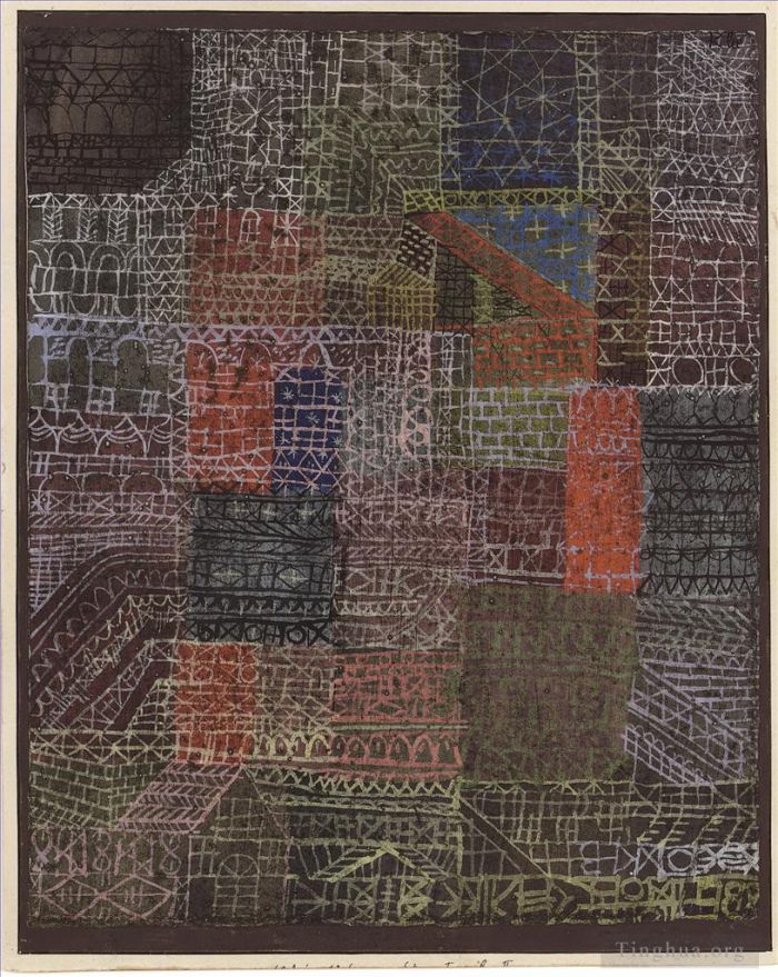 Paul Klee Various Paintings - Structural II
