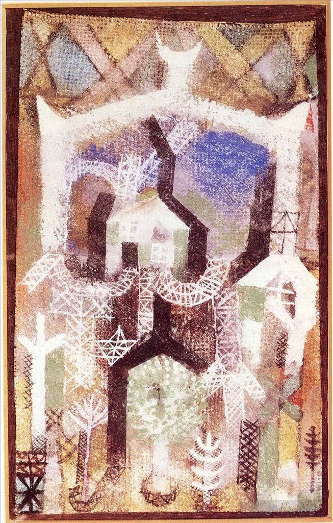 Paul Klee Various Paintings - Summer houses
