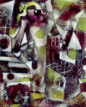 Artist Paul Klee's Work - Swamp legend