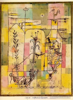 Artist Paul Klee's Work - Tale of Hoffmann