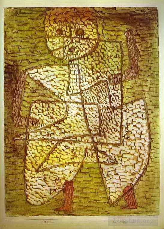 Paul Klee Various Paintings - The Future Man