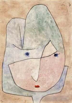 Artist Paul Klee's Work - This flower wishes to fade