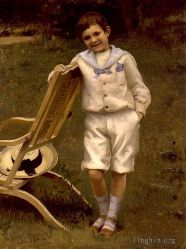 Paul Peel Oil Painting - Robert Andre Peel c 1892