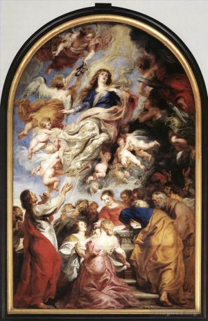 Artist Peter Paul Rubens's Work - Assumption of the Virgin 1626