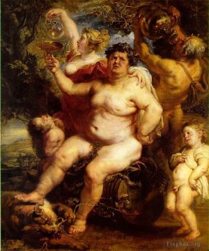 Artist Peter Paul Rubens's Work - Bacchus