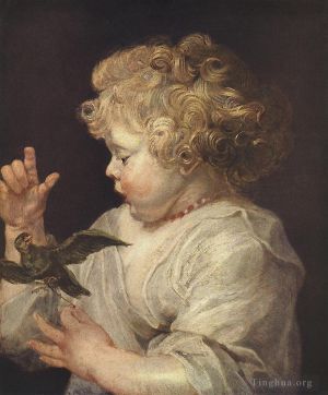 Artist Peter Paul Rubens's Work - Boy with Bird