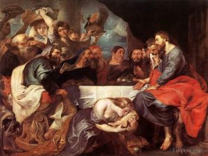 Artist Peter Paul Rubens's Work - Christ at Simon the Pharisee
