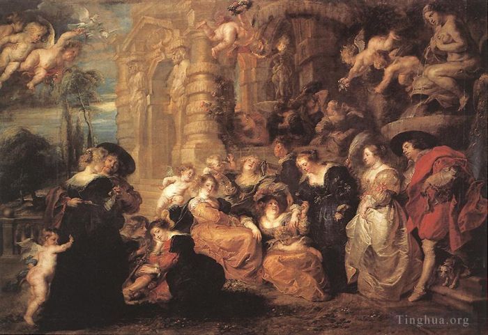 Peter Paul Rubens Oil Painting - Garden of Love