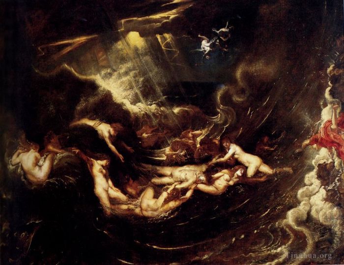 Peter Paul Rubens Oil Painting - Hero And Leander