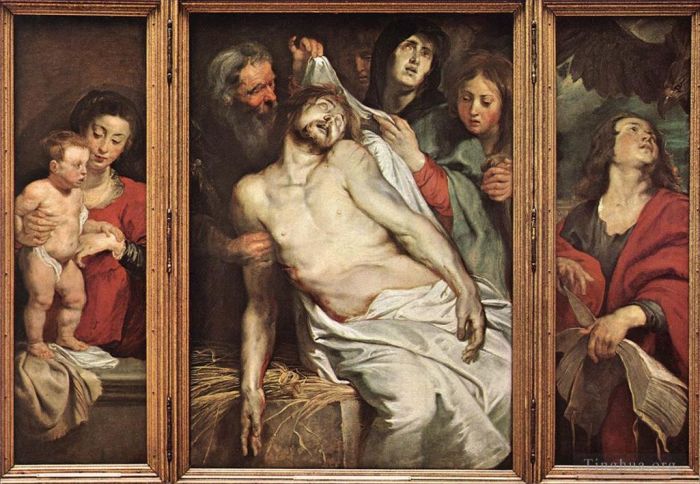 Peter Paul Rubens Oil Painting - Lamentation of Christ