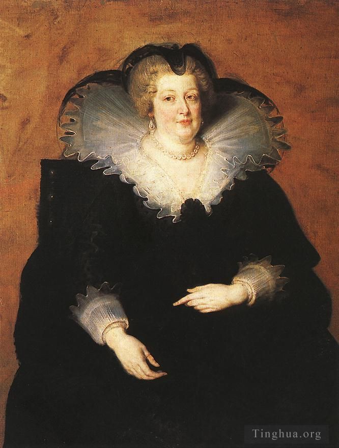 Peter Paul Rubens Oil Painting - Marie de Medici Queen of France