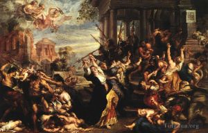 Artist Peter Paul Rubens's Work - Massacre of the Innocents