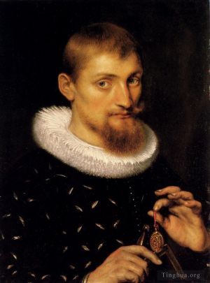 Artist Peter Paul Rubens's Work - Portrait Of A Man
