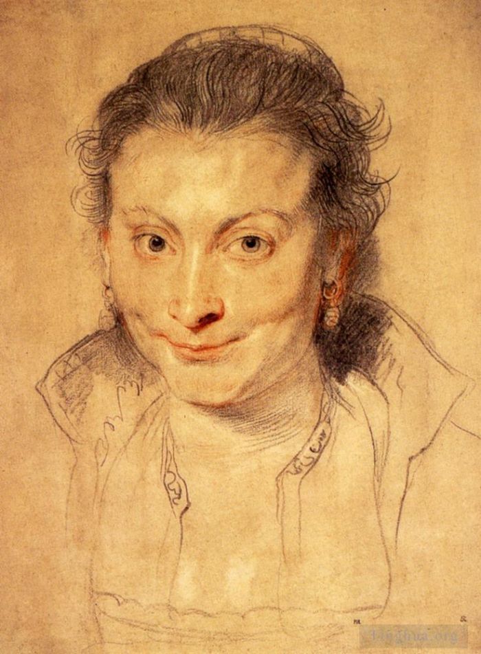Peter Paul Rubens Oil Painting - Portrait Of Isabella Brant