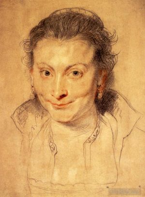 Artist Peter Paul Rubens's Work - Portrait Of Isabella Brant