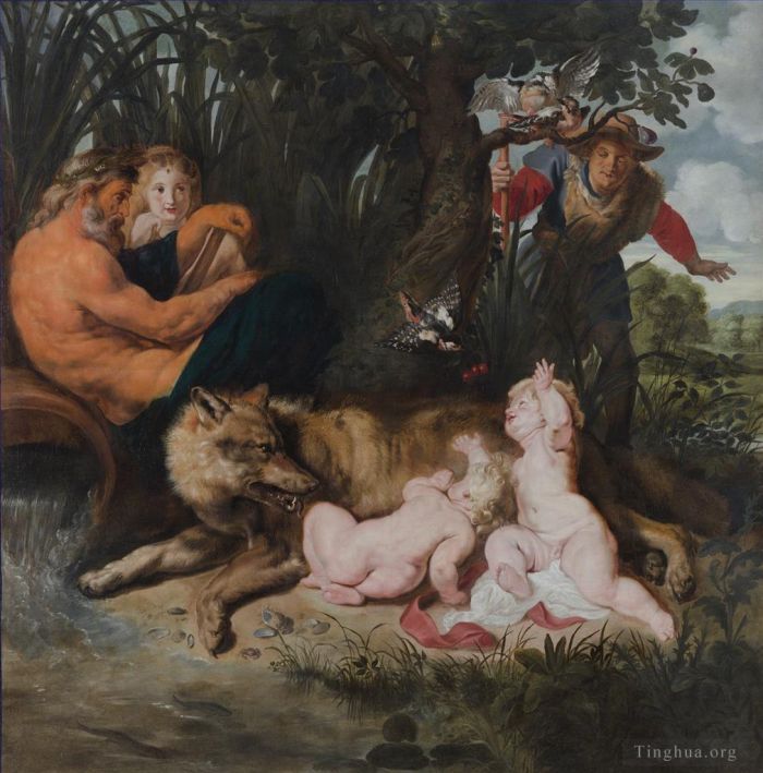 Peter Paul Rubens Oil Painting - Romulus and Remus