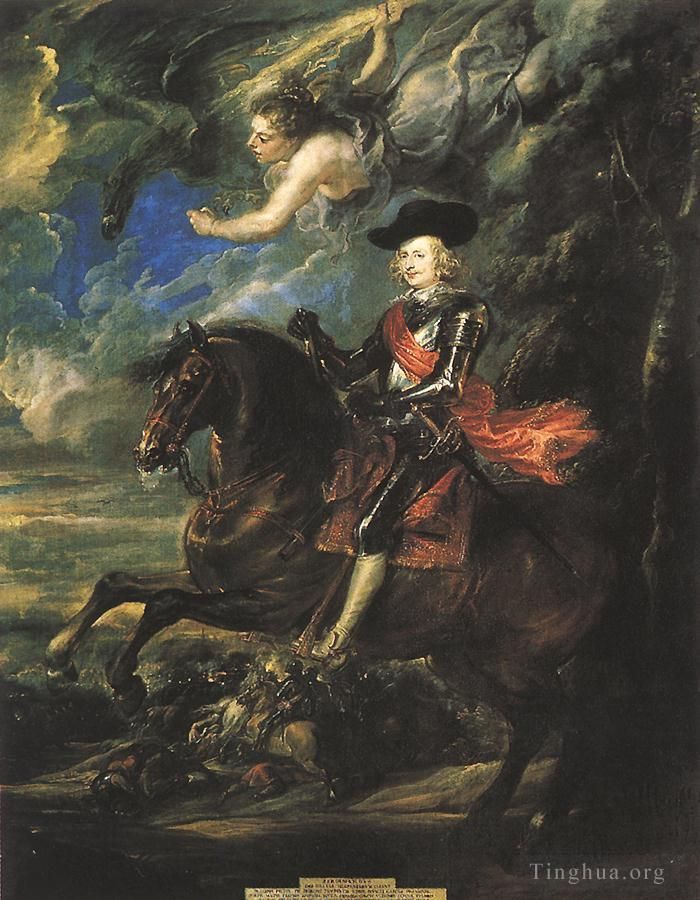 Peter Paul Rubens Oil Painting - The Cardinal Infante