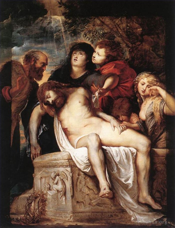 Peter Paul Rubens Oil Painting - The Deposition