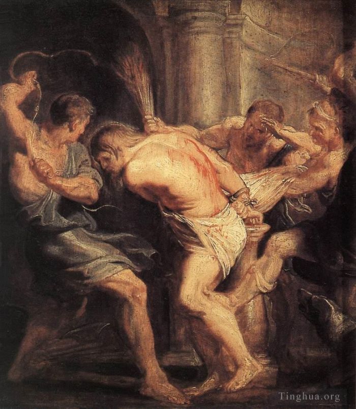 Peter Paul Rubens Oil Painting - The Flagellation of Christ