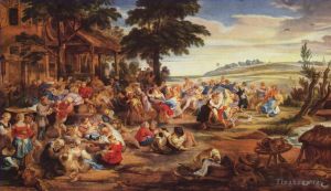 Artist Peter Paul Rubens's Work - The Kermesse