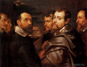 Artist Peter Paul Rubens's Work - The Mantuan Circle Of Friends