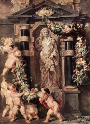 Artist Peter Paul Rubens's Work - The Statue of Ceres