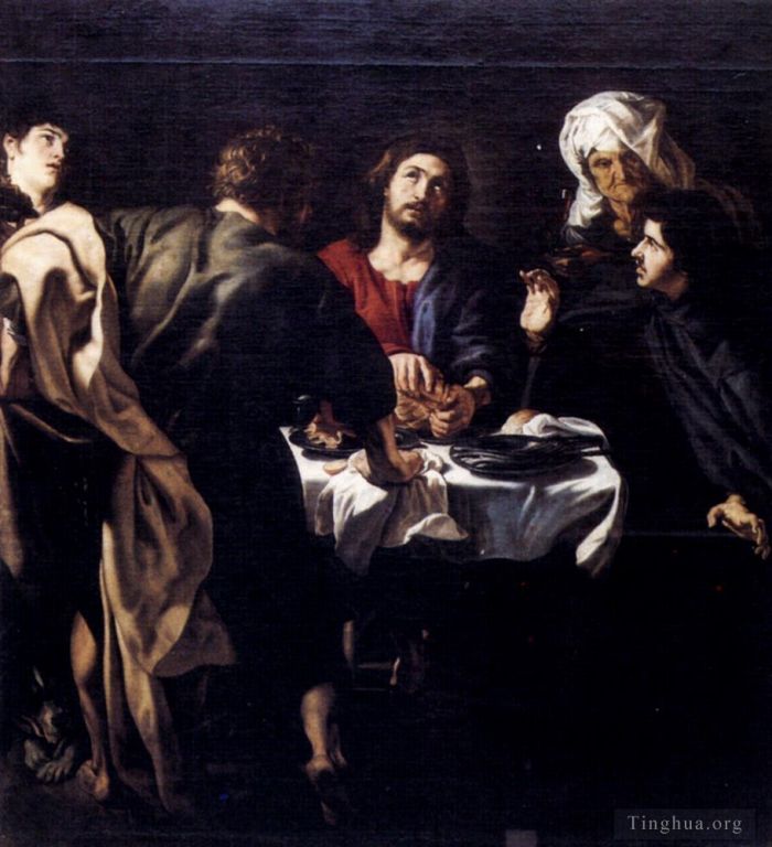 Peter Paul Rubens Oil Painting - The Supper At Emmaus