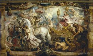 Artist Peter Paul Rubens's Work - The Triumph of the Church