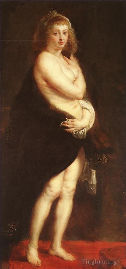 Peter Paul Rubens Oil Painting - Venus in Fur Coat