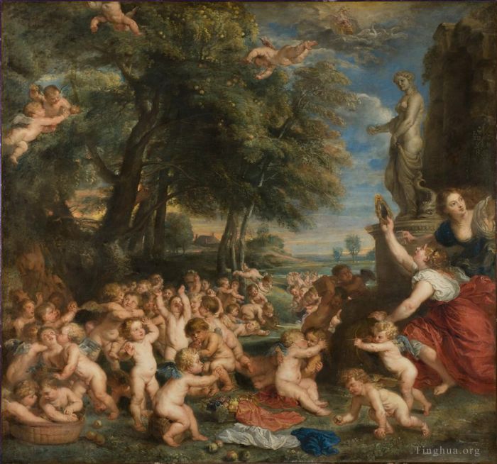 Peter Paul Rubens Oil Painting - Worship of Venus
