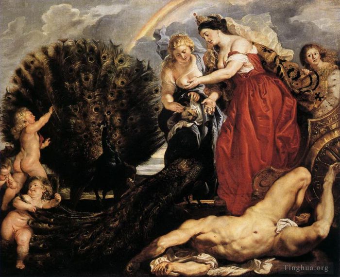 Peter Paul Rubens Oil Painting - Juno and argus