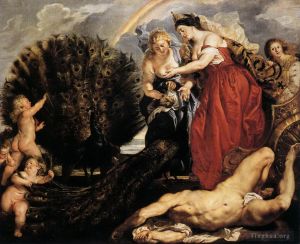 Artist Peter Paul Rubens's Work - Juno and argus