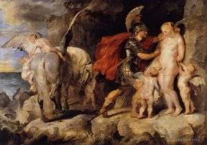 Artist Peter Paul Rubens's Work - Perseus freeing andromeda