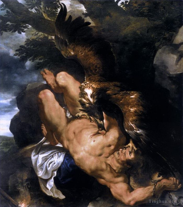 Peter Paul Rubens Oil Painting - Prometheus bound