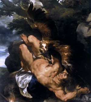 Artist Peter Paul Rubens's Work - Prometheus bound