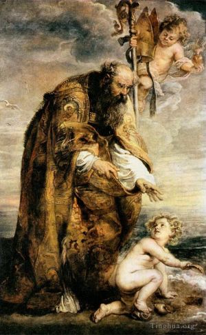Artist Peter Paul Rubens's Work - St augustine