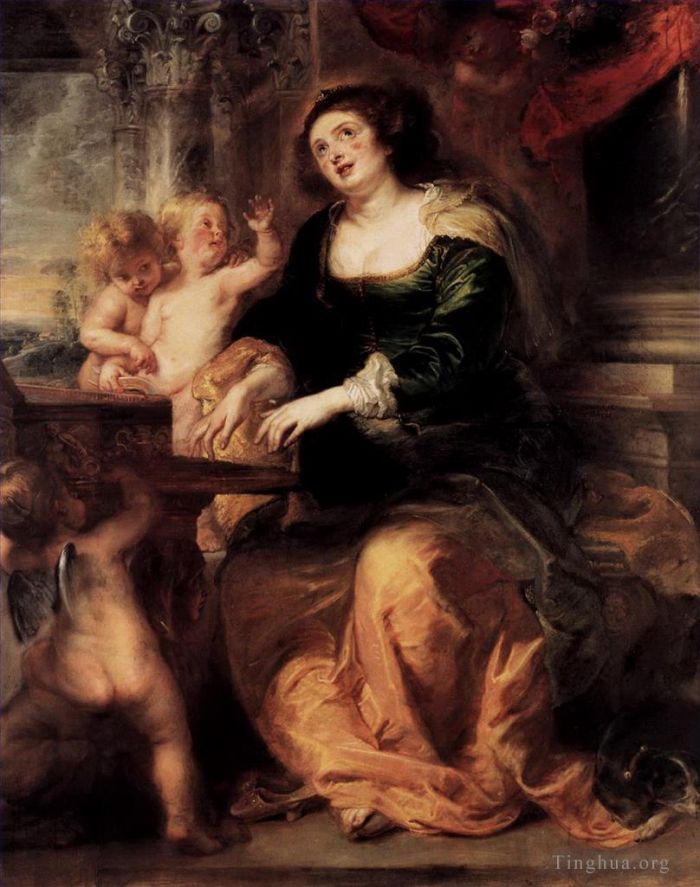 Peter Paul Rubens Oil Painting - St cecilia 1640
